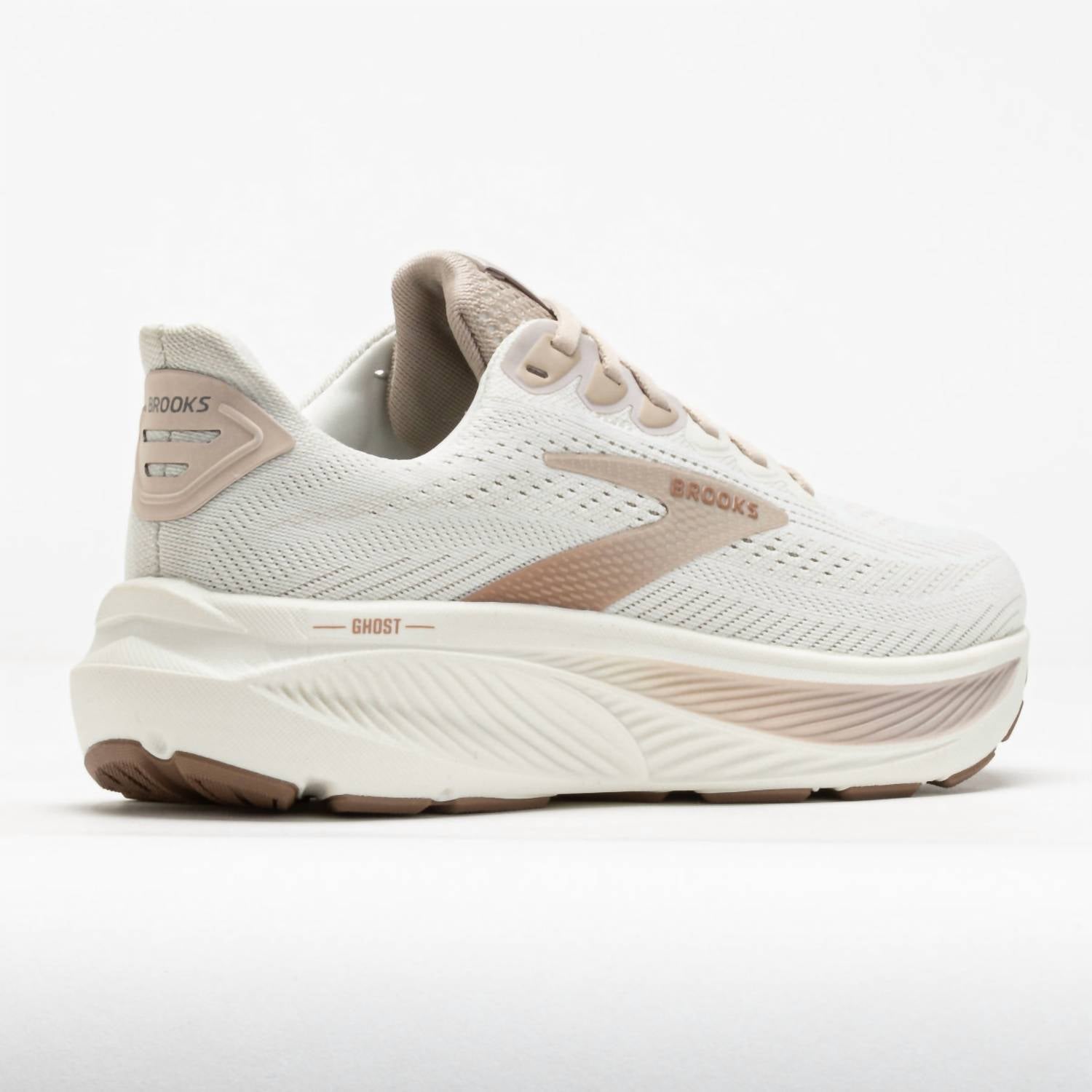 BROOKS Women's Ghost 17 Running Shoes in grey chateau grey portabella 1 - women's shoe - view 6