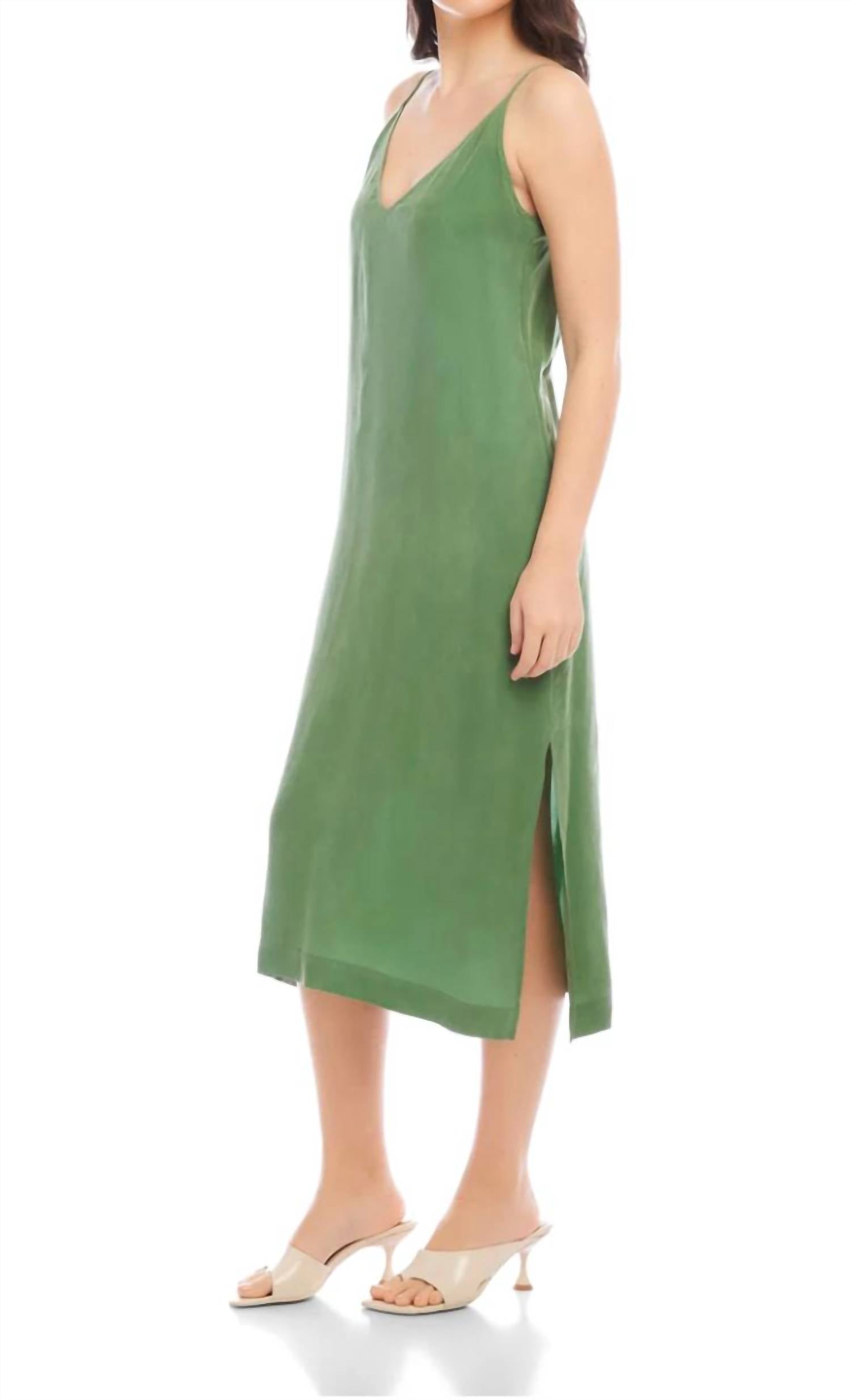Fifteen Twenty - Women's Jordyn Side Slit Midi Dress