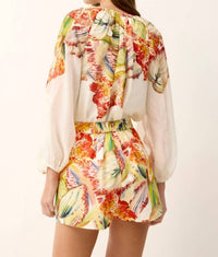 Marie Oliver Arabella Blouse in sonnet - women's blouse - view 4