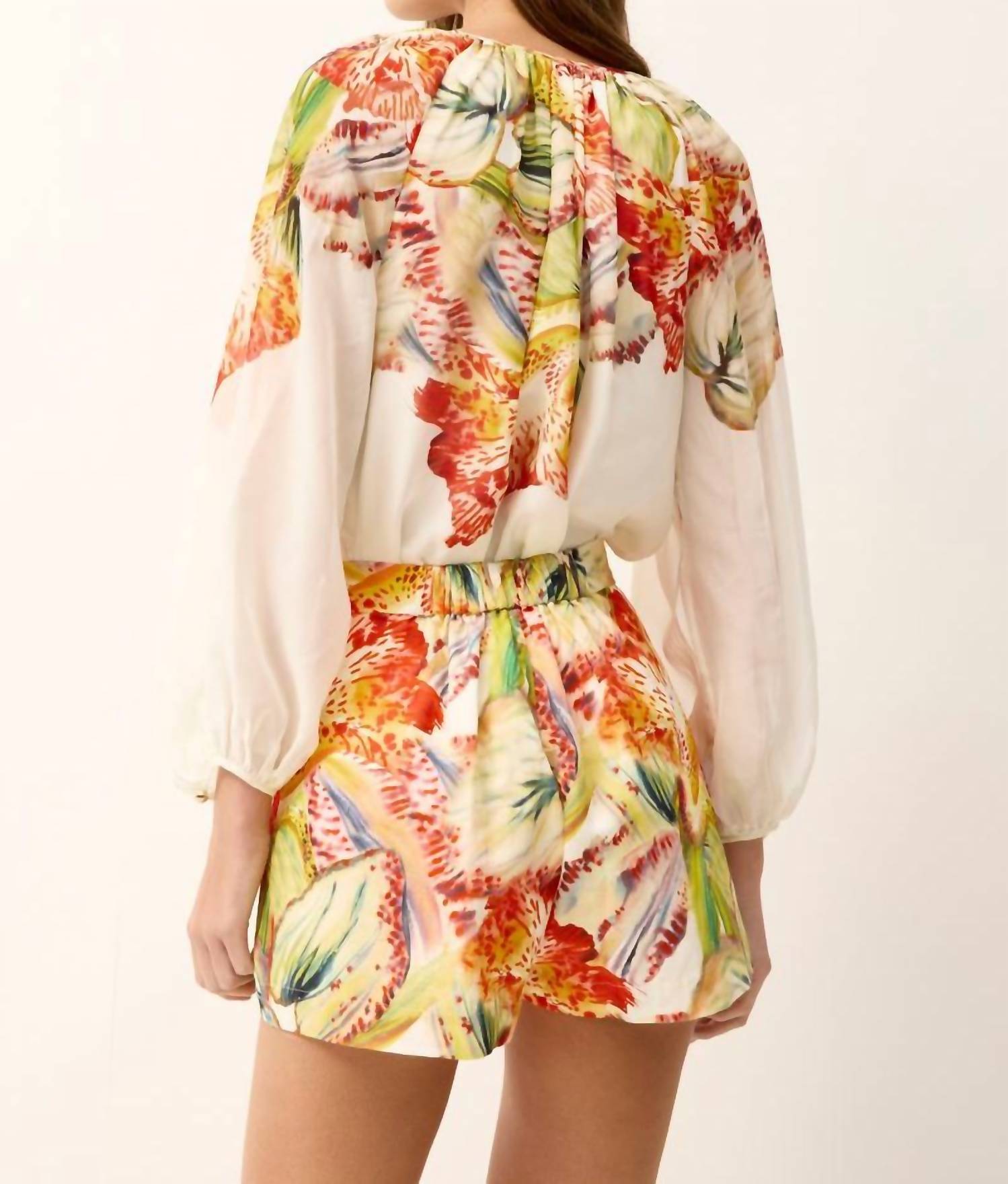 Marie Oliver Arabella Blouse in sonnet - women's blouse - view 4
