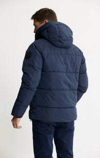 Jachs New York - Quilted Hooded Long Sleeve Puffer Jacket