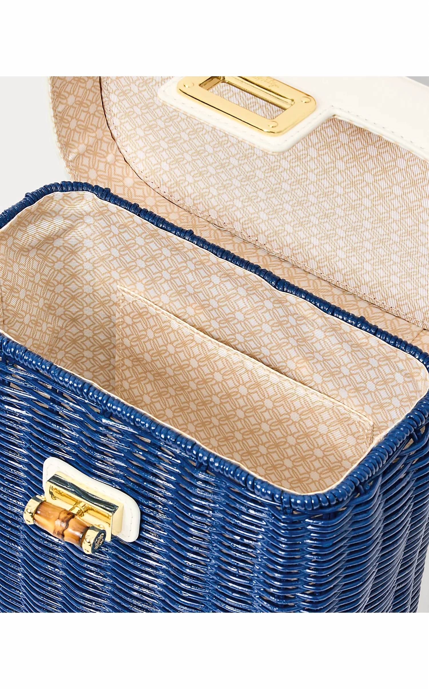 Lilly Pulitzer - Women's Sienna Top Handle Wicker Bag