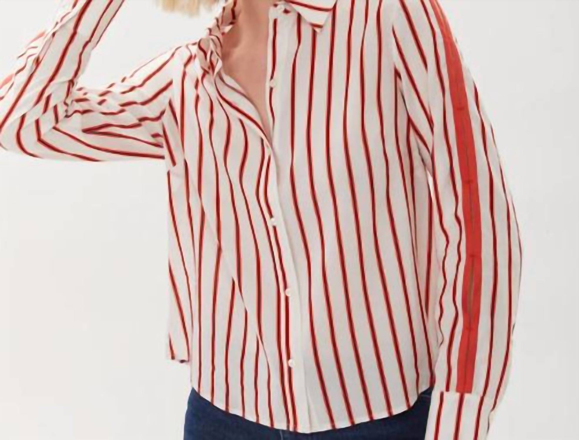 Ecru - Davis Shirt w/Twill