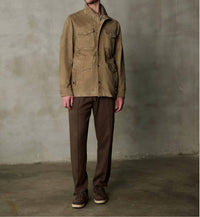 Sannino Napoli - Linen Field Suede Leather Jacket