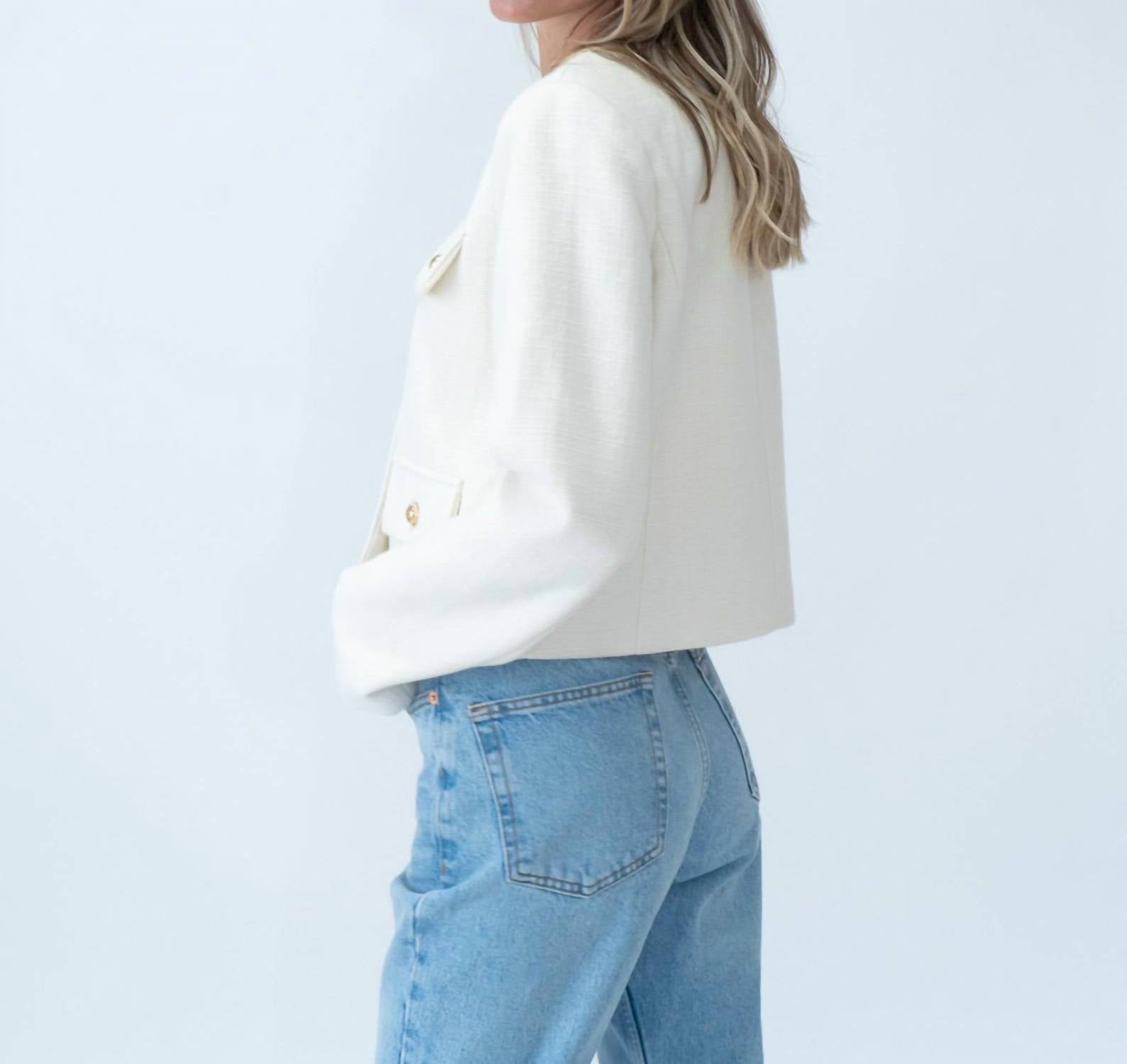Six/Fifty - Blakely Crewneck Blazer