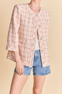 English Factory - Tweed Box Jacket