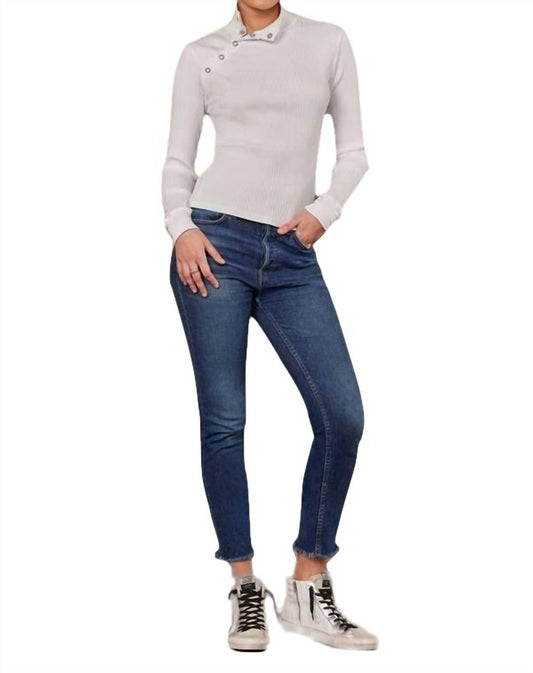 Lamade - ANDRE LONG SLEEVE SNAP TURTLENECK TOP