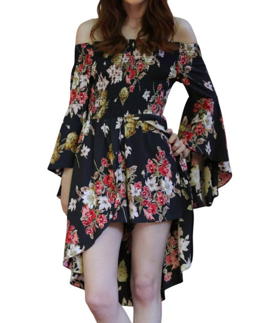 Angie - Floral Walk Through Romper