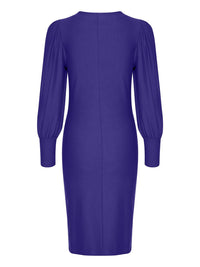 Gestuz RIFAGZ PUFF DRESS in deep blue - women's dress - view 4