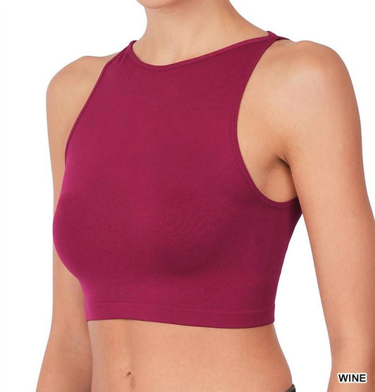 Zenana - Seamless Crop Top Bralette