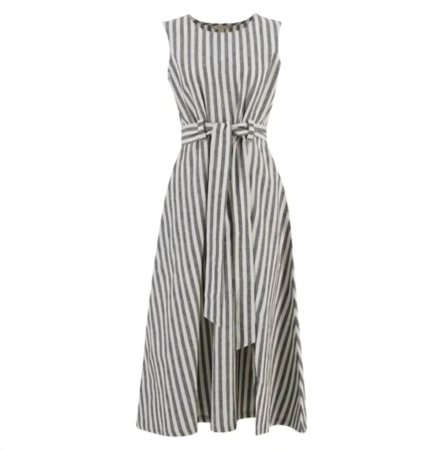 Barbour - Inez Striped Midi Dress