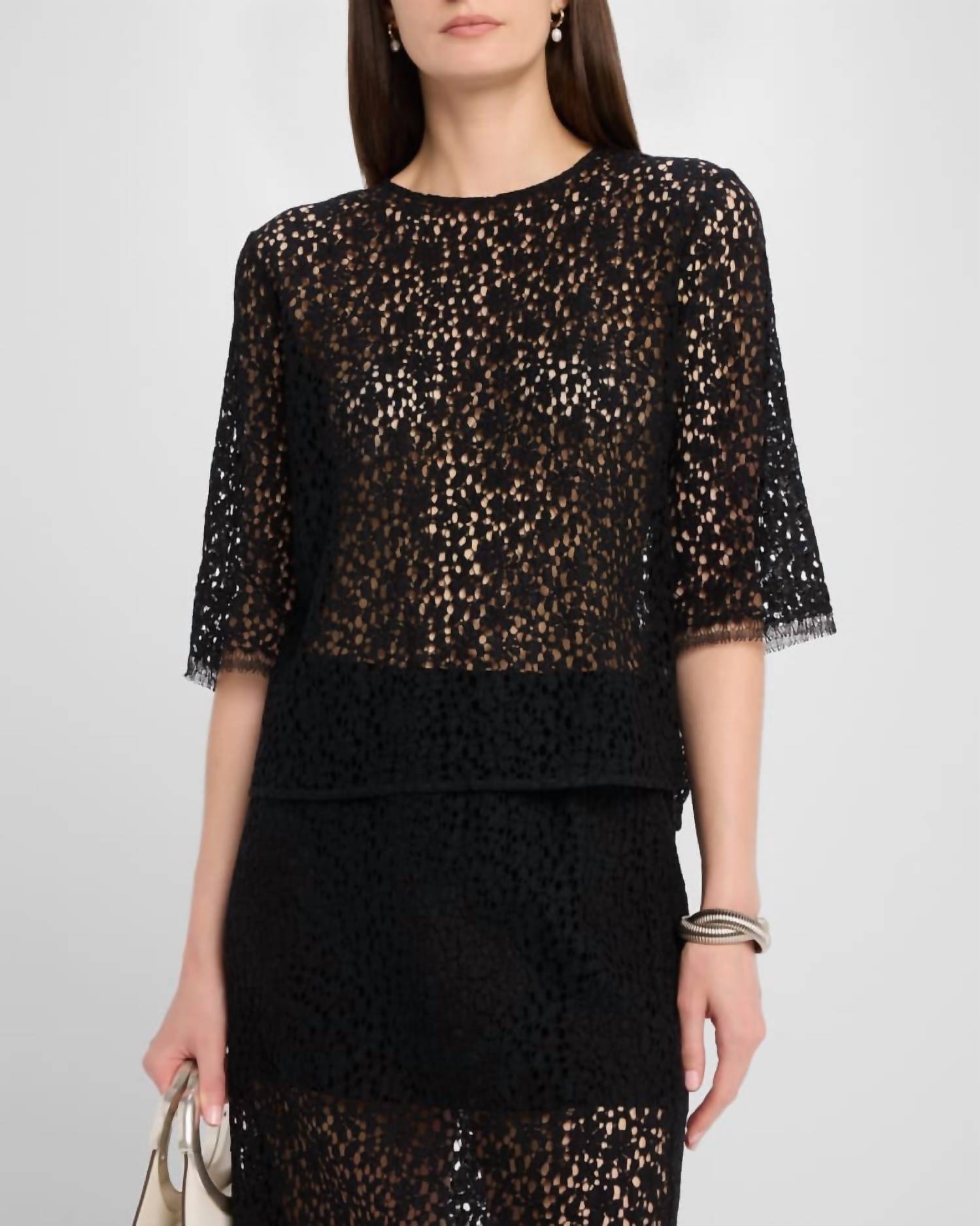 Maria Mcmanus - Lace T Shirt Dress