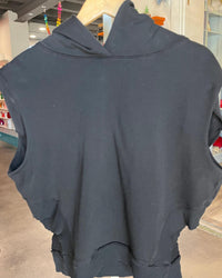 Astrid - Woman's Knit Sleeveless Hoodie