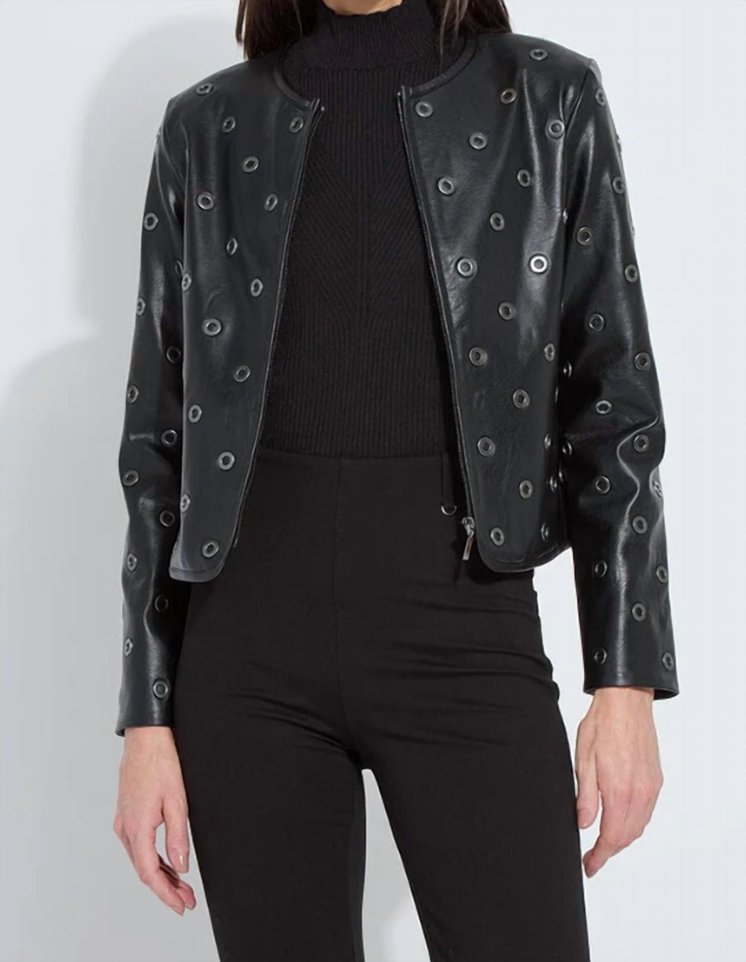 Lysse - Geneva Grommet Vegan Jacket