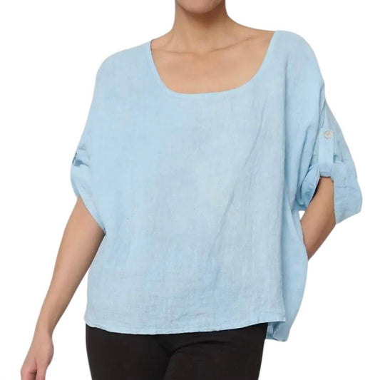 Made In Italy - Everyday Linen Top