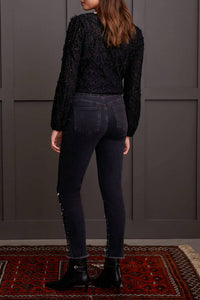 Tribal - Audrey Pull-on Slim Jean With Gemstones