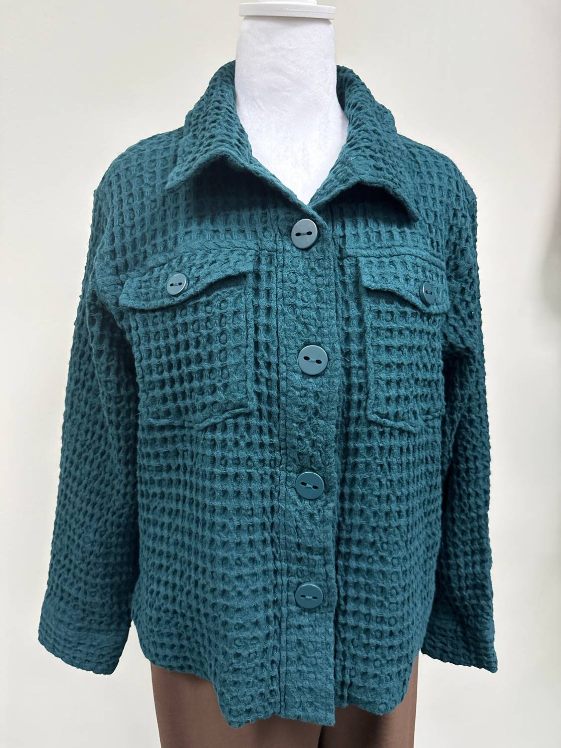 Escape By Habitat - Washed Honeycomb Shacket