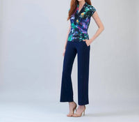Clara Sunwoo - Short Sleeve Rouche Front Top