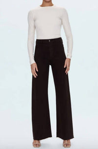 PISTOLA Penny Wide Leg Utility Jeans in mocha - women's pants - alternate view