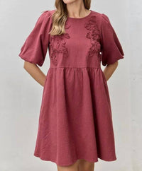 Polagram - Marlowe Bubble Sleeves Dress