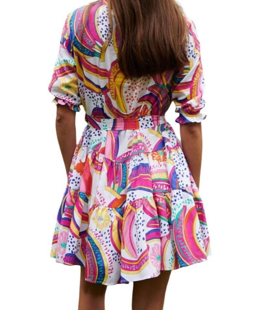 Paolita - Long Sleeve Ruffle Dress