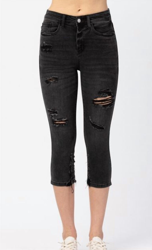 Judy Blue - High Waist Skinny Capri