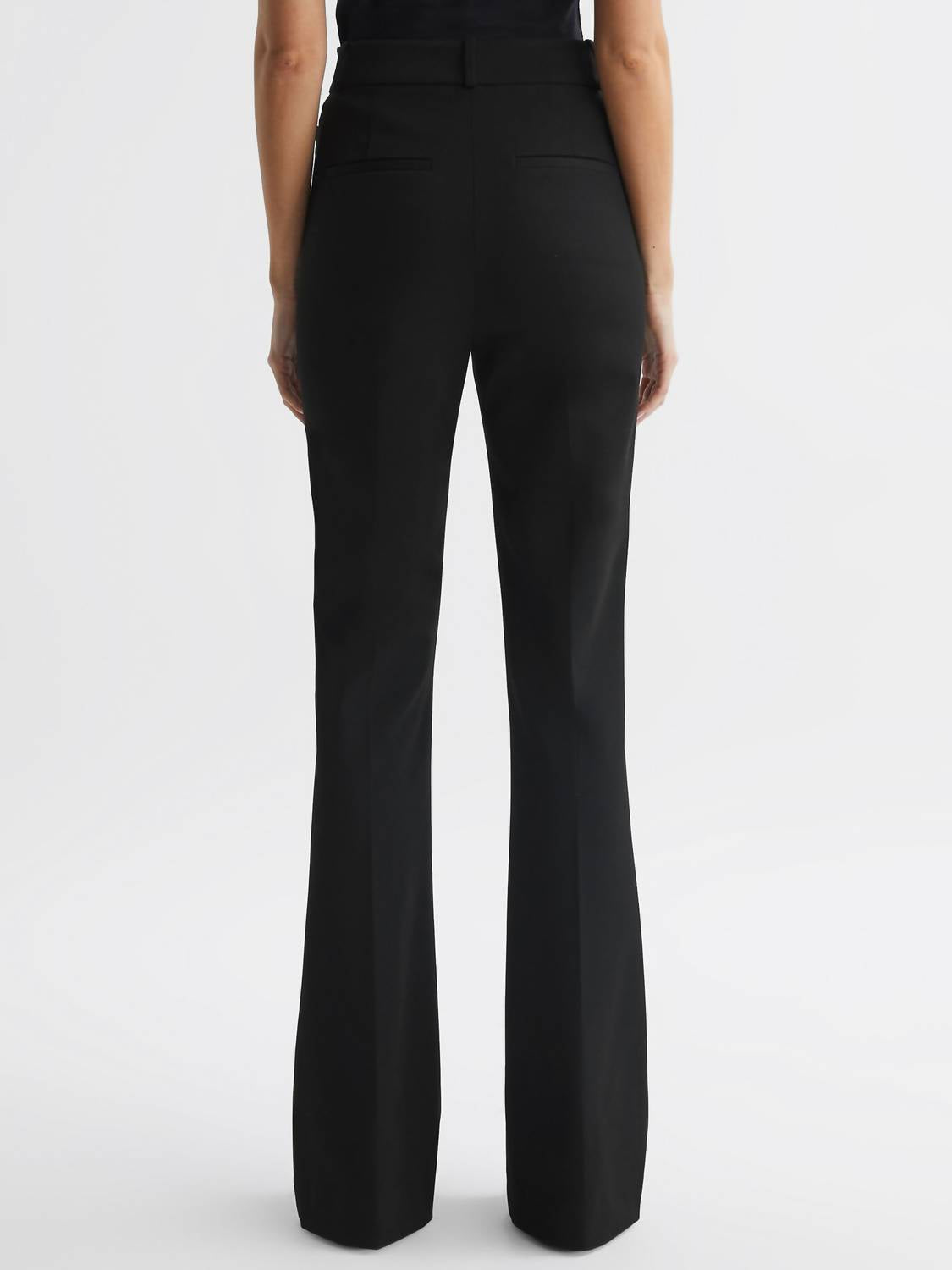 Reiss - Dylan Flare Flared High Rise Trousers Pants