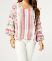 Coco + Carmen - Millicent Ruffle Sleeve Top