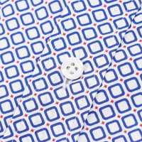 Luigi Borrelli Napoli - Men's Slim-fit Patterned Cotton Shirt