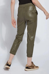 Women's Brisk Leather Jogger