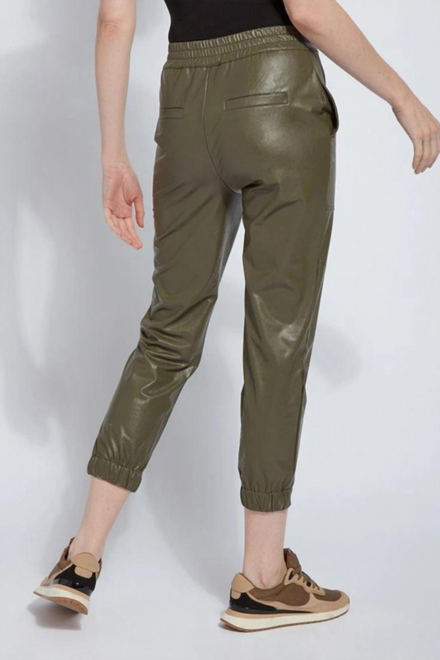 Women's Brisk Leather Jogger