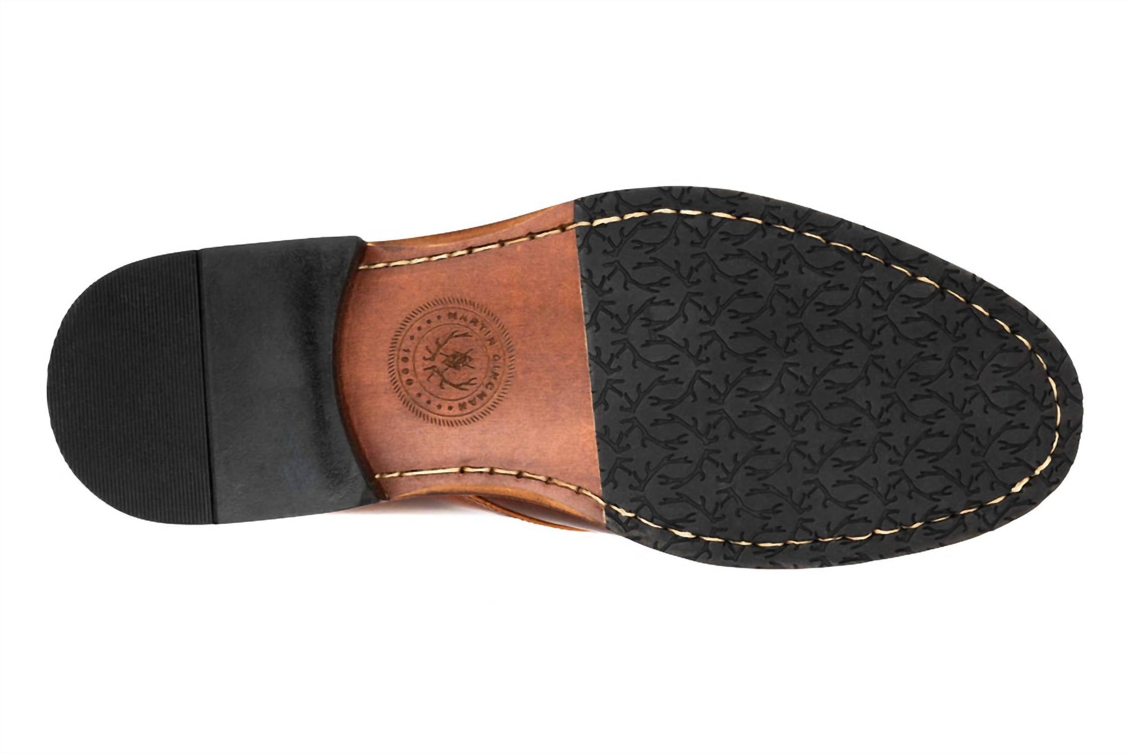Martin Dingman - Men's Old Row Oiled Saddle Leather Chukka Boots