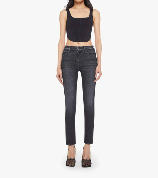 Mother - Mid Rise Rambler Zip Flood Jeans