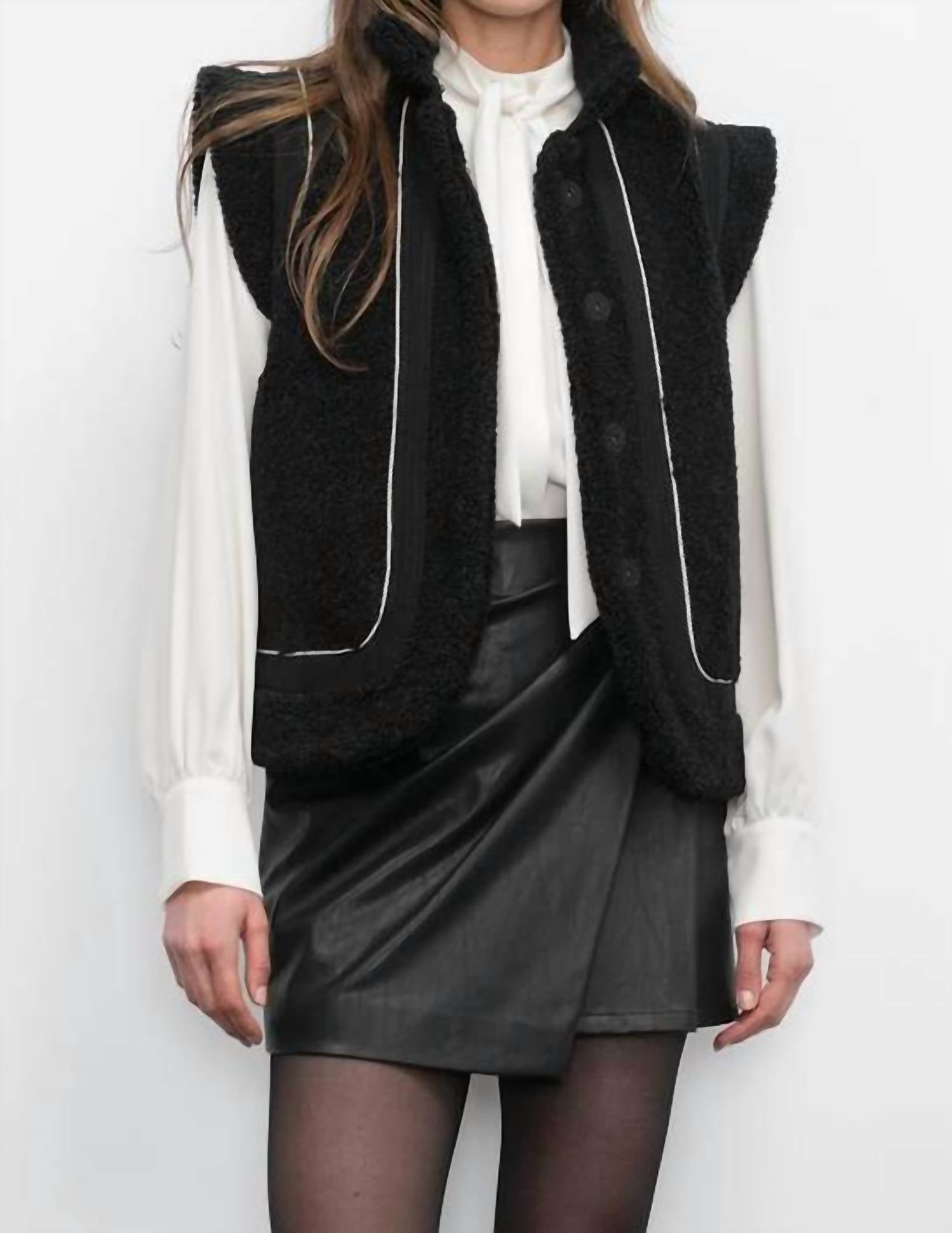 Greylin - Rory Button Front Vest