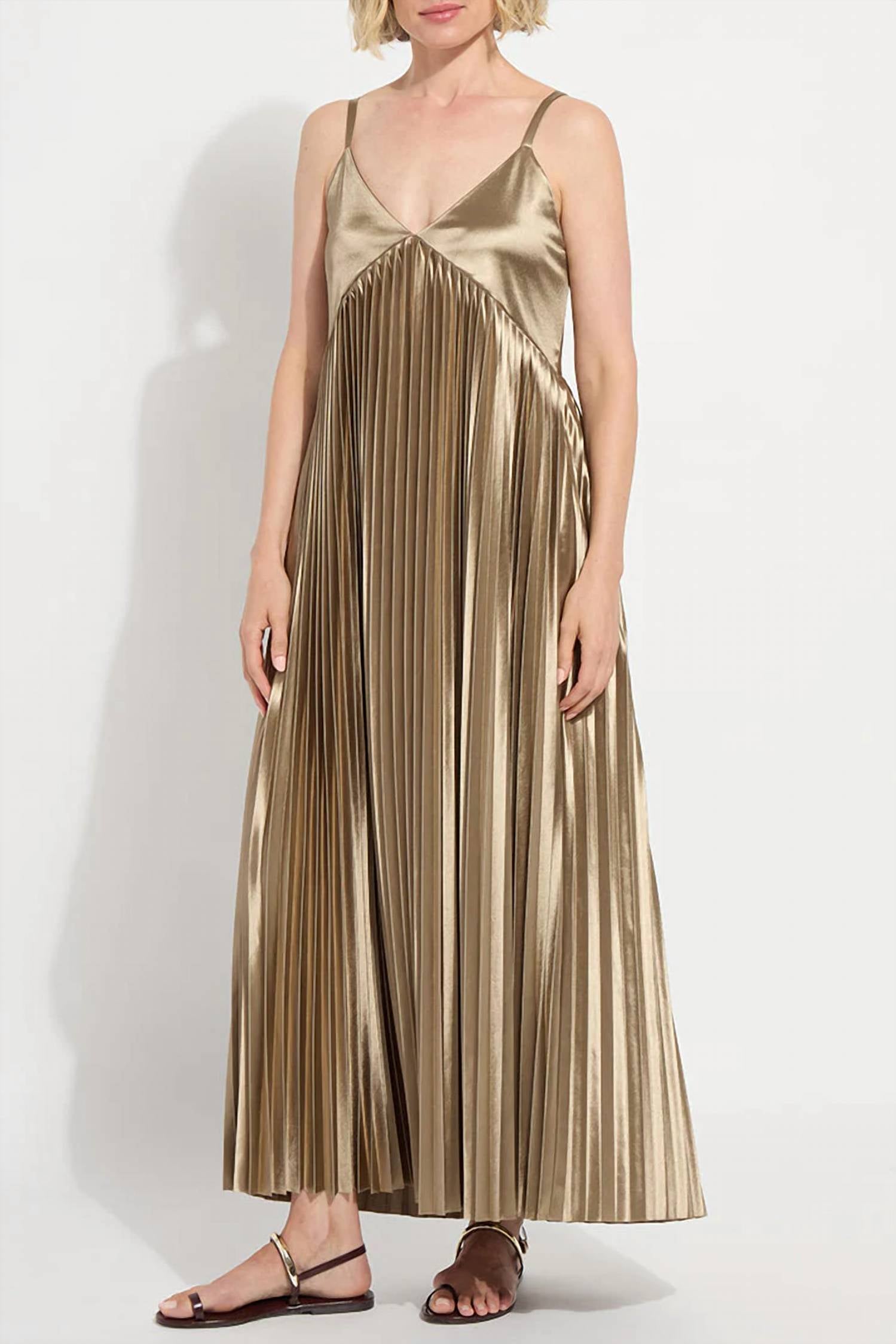 Lysse - Lauren Pleated Midi Dress