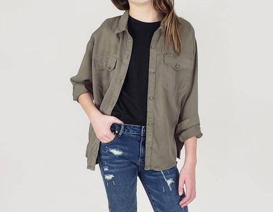 Girl's Button Down Shirt