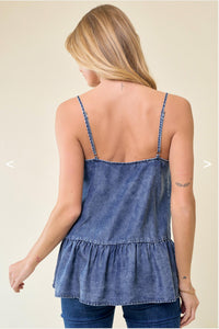 Doe And Rae - Cut-out Strap Camisole