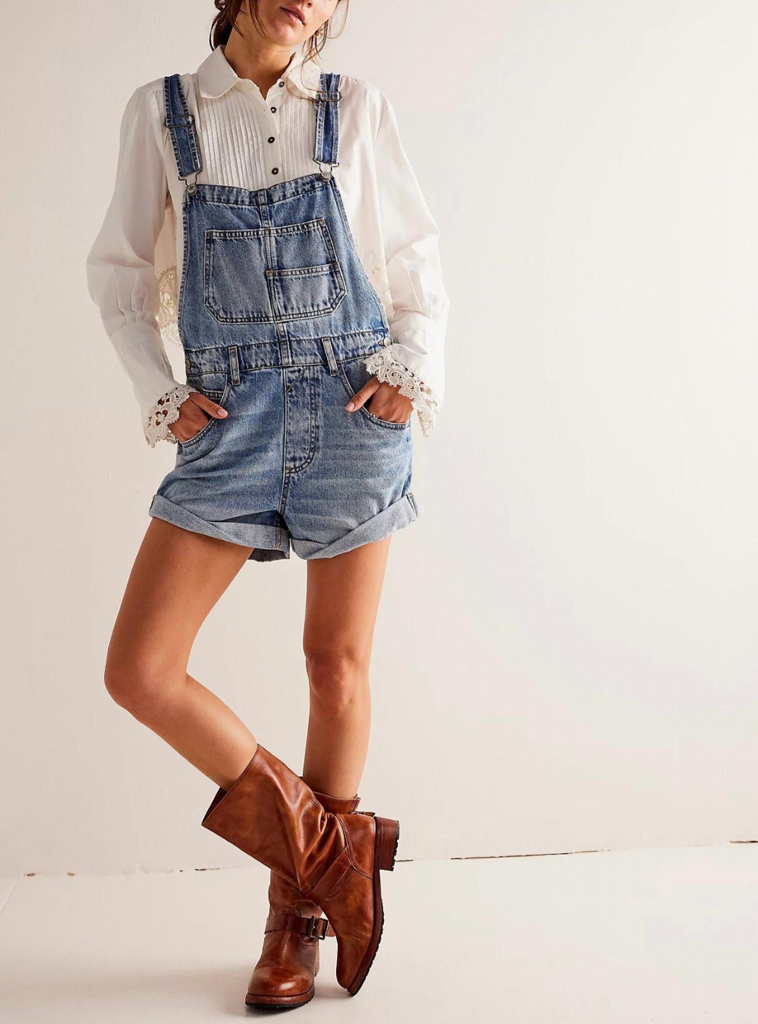 Free People - Ziggy Shortalls