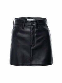 Good American - Better Than Leather Miniskirt