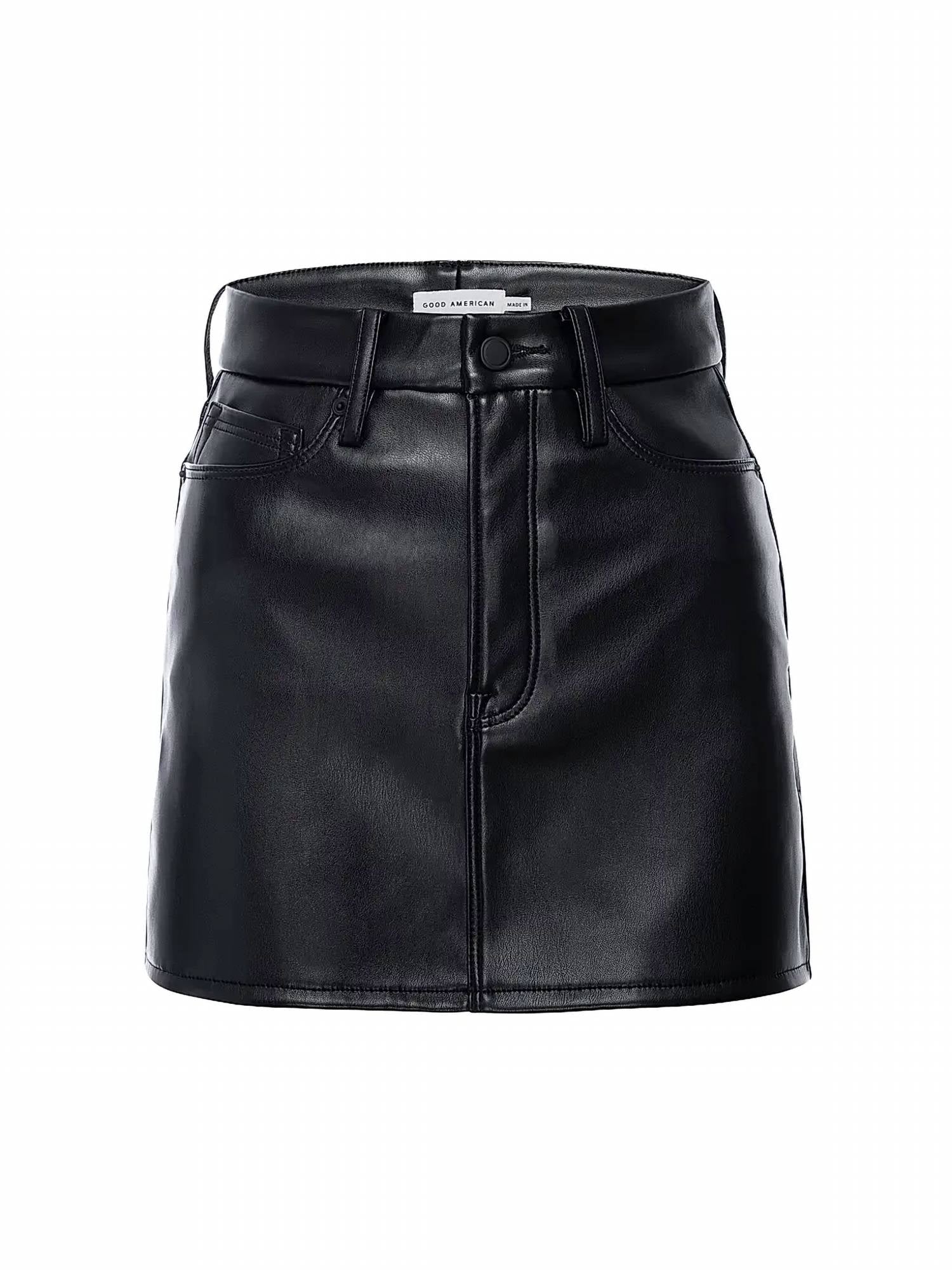 Good American - Better Than Leather Miniskirt