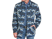Rock & Roll Denim - Men's Reversible Aztec Shacket