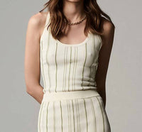 Hevron - Violet Striped Tank