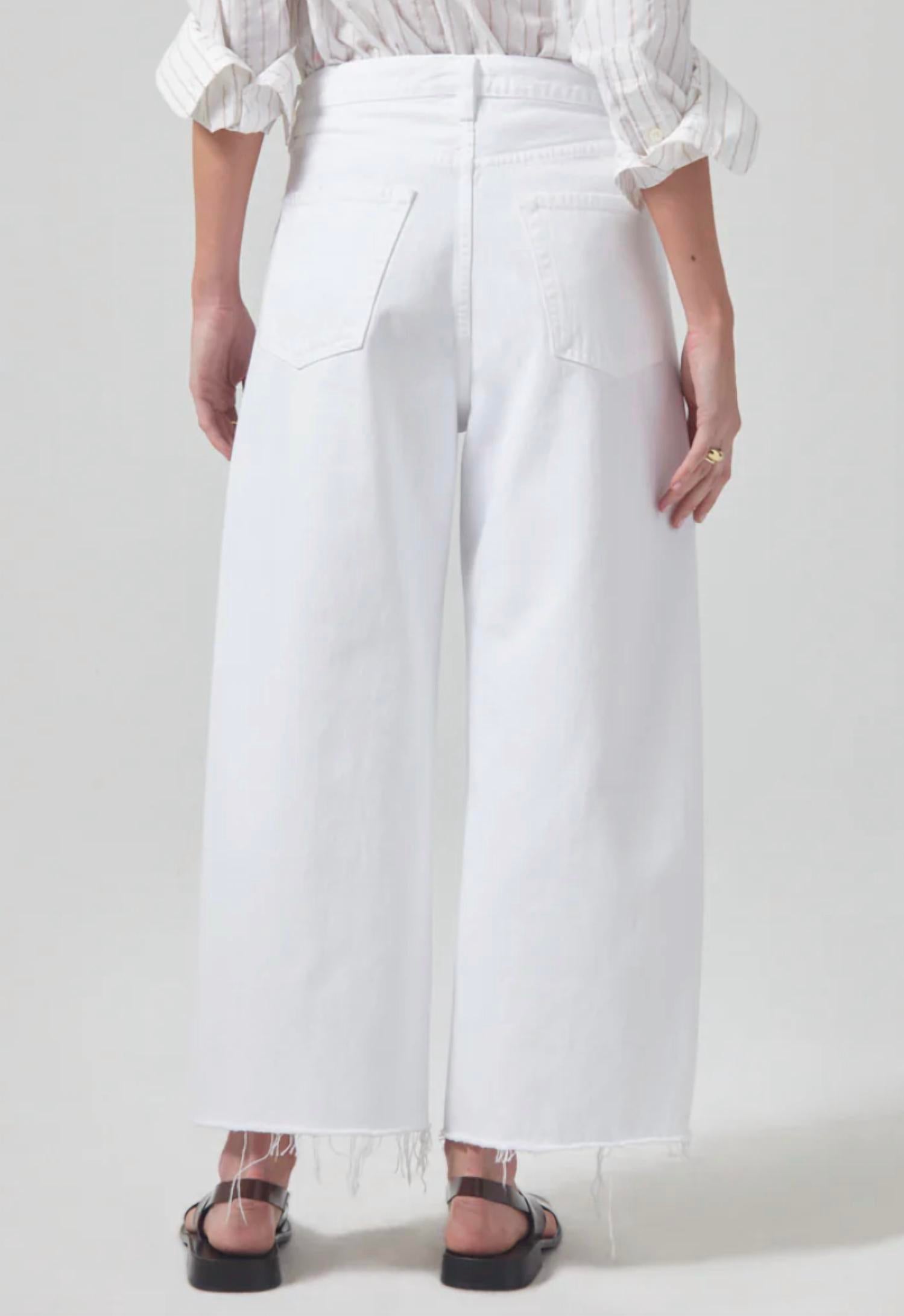 Citizens Of Humanity - Ayla Raw Hem Crop Jeans