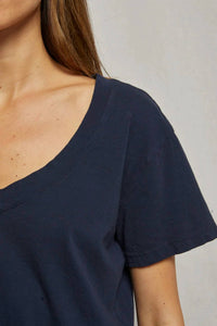 Perfectwhitetee - Hendrix Boxy V-Neck Tee