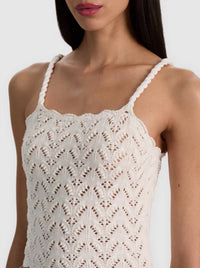 Alice + Olivia - Sid Crochet Tank Top