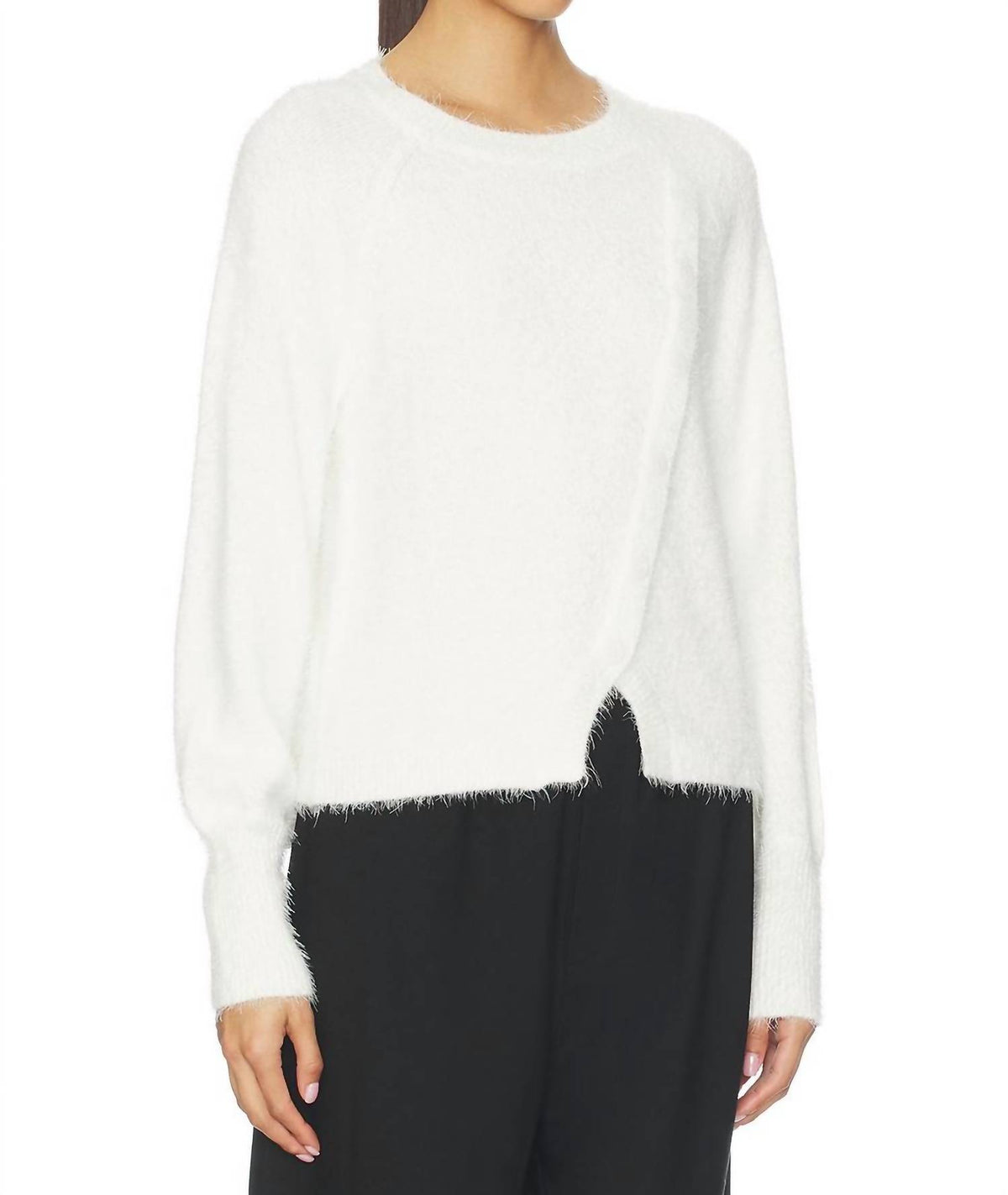 Bobi - Diagonal Raglan Cardigan