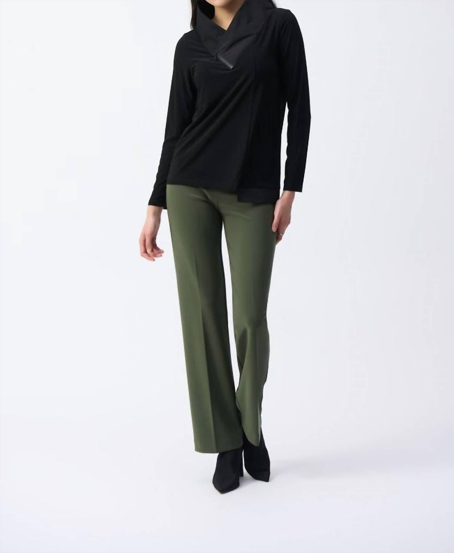 Joseph Ribkoff - Classic Wide Leg Trousers
