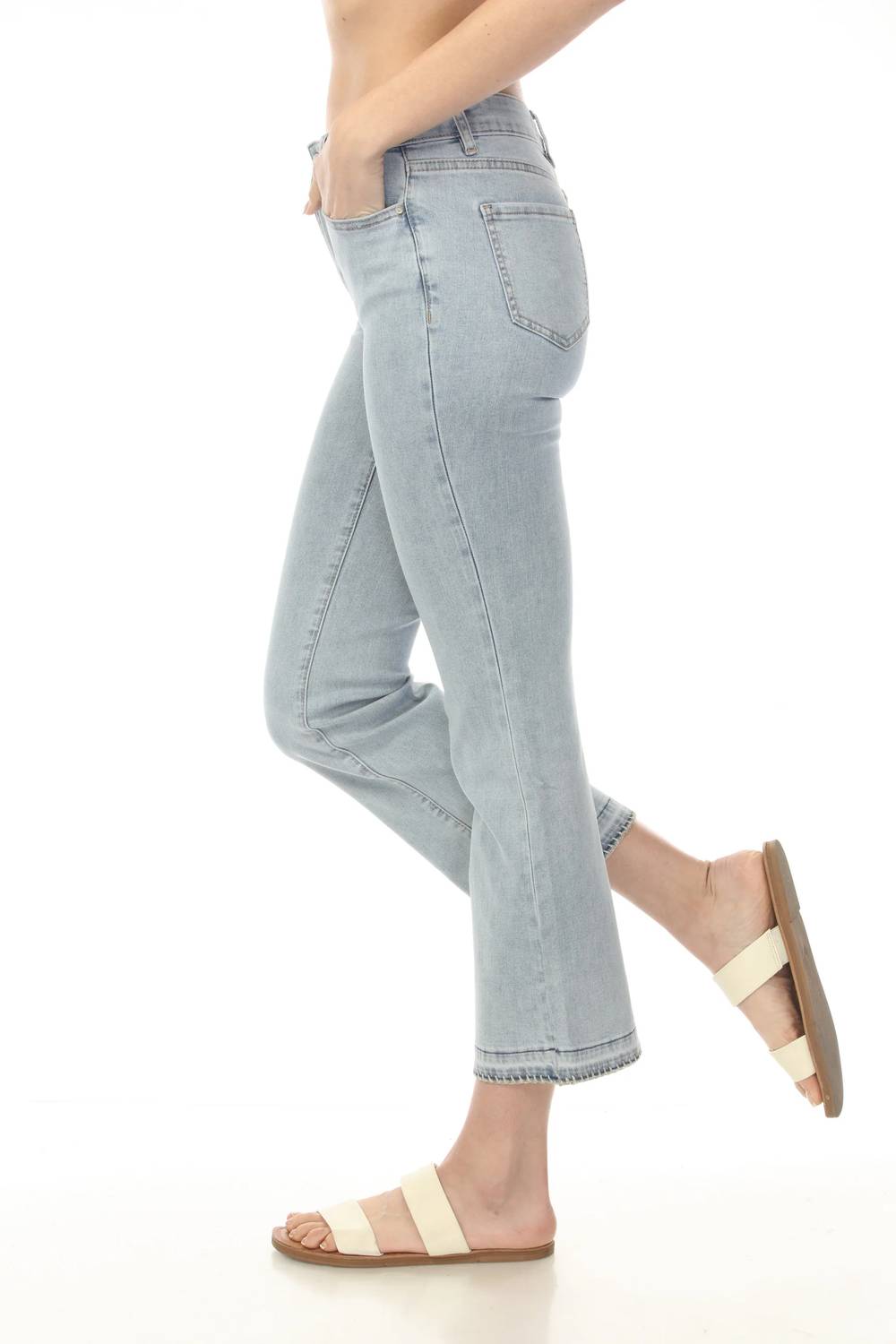 Charlie B - Cropped Flare Jeans