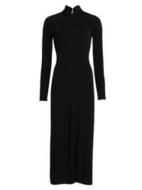 Derek Lam 10 Crosby Krini Midi Dress in black 1 - women's dress - view 4