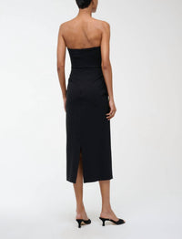 Staud - Brooke Strapless Midi Dress